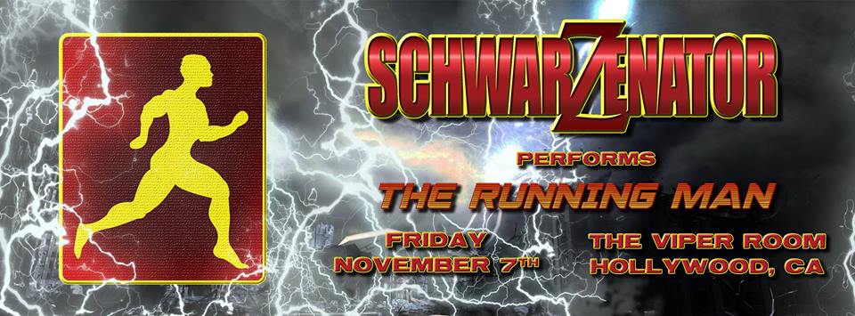 SchwarZenator PERFORMS THE RUNNING MAN at The Viper Room Friday, November&nbsp;7