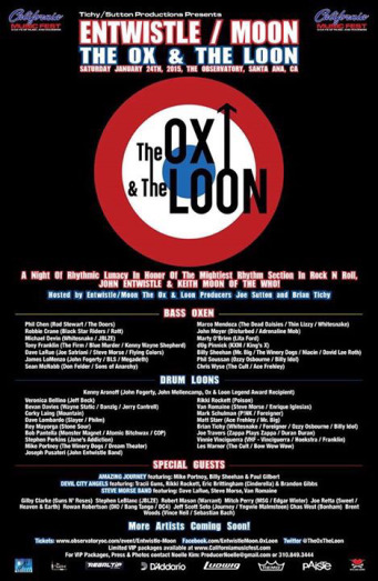 THE OX AND THE LOON – UPDATES FOR JANUARY 24, 2015 event in SANTA&nbsp;ANA