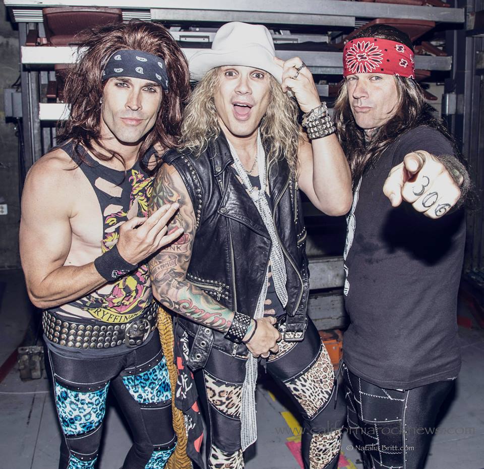 STEEL PANTHER Brought Heavy Metal Back To The LA KISS GAME THE HONDA CENTER&nbsp;7/18/2015