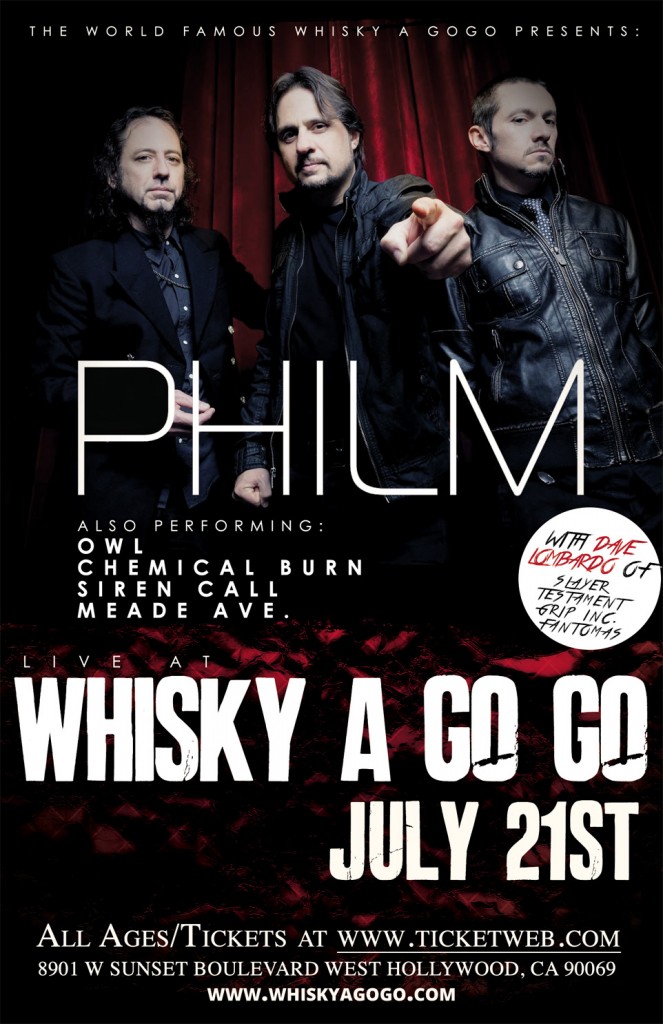 DAVE LOMBARDO INTERVIEW at PHILM show Plus Performance Footage from The WHISKY&nbsp;7/21/2015