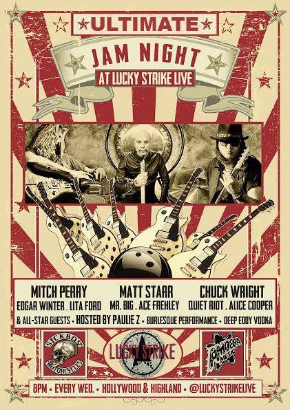 BILLY SHEEHAN, DUG PINNICK, RIKI RACHTMAN, RICHIE RAMONE, RAFAEL MOREIRA and more at upcoming ULTIMATE JAM 25 on July&nbsp;15