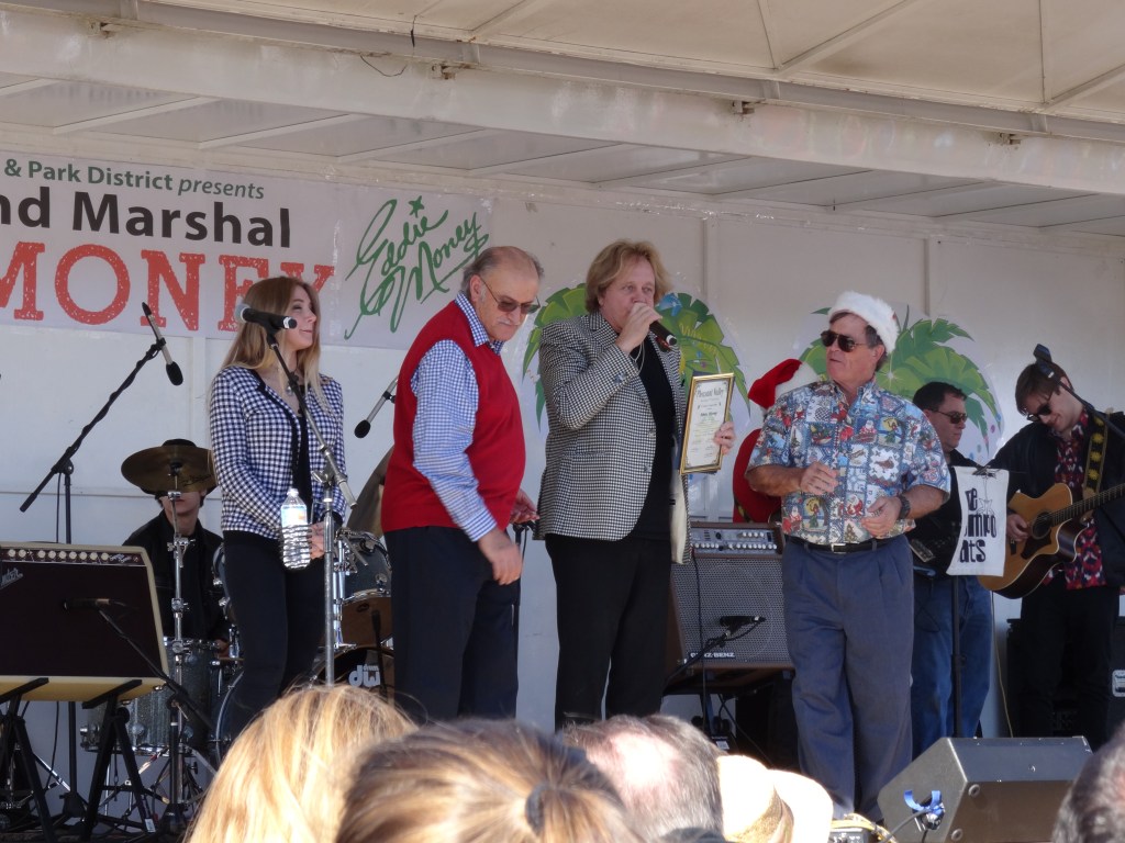 EDDIE MONEY 54th Grand Marshal of the Camarillo Christmas Parade and Performance&nbsp;12/12/2015