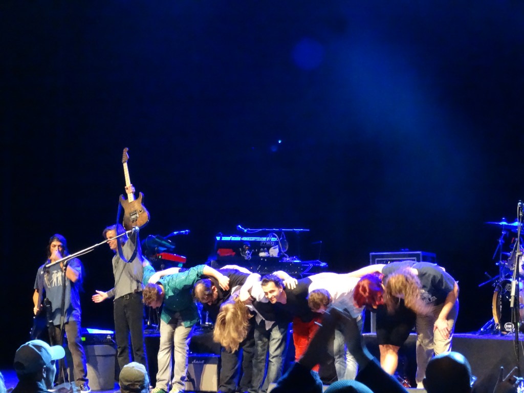 ROBERT TRUJILLO AND WARREN DeMARTINI GUESTED WITH DWEEZIL ZAPPA’S “ZAPPA PLAYS ZAPPA” on FRANK ZAPPA TUNES at the SABAN&nbsp;THEATER