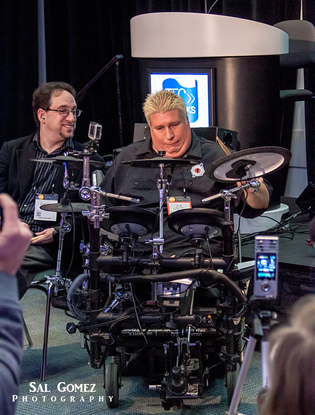 Can-Do Musos 2016 “Empowering Disabled Musicians” NAMM event: Dean Zimmer, Mark Goffeney, Joe Hardy and Andrew Hewitt Performances&nbsp;#NAMMShow