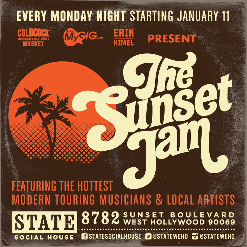 The Sunset Jam To Debut on January 11.&nbsp;2016