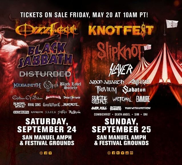 OZZFEST MEETS KNOTFEST ANNOUNCED FOR&nbsp;SEPTEMBER