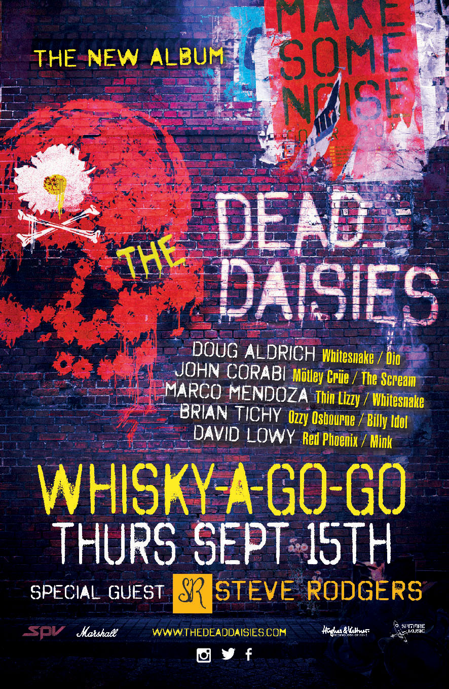 THE DEAD DAISIES Announce Debut U.S. Headline Gig at The&nbsp;Whisky