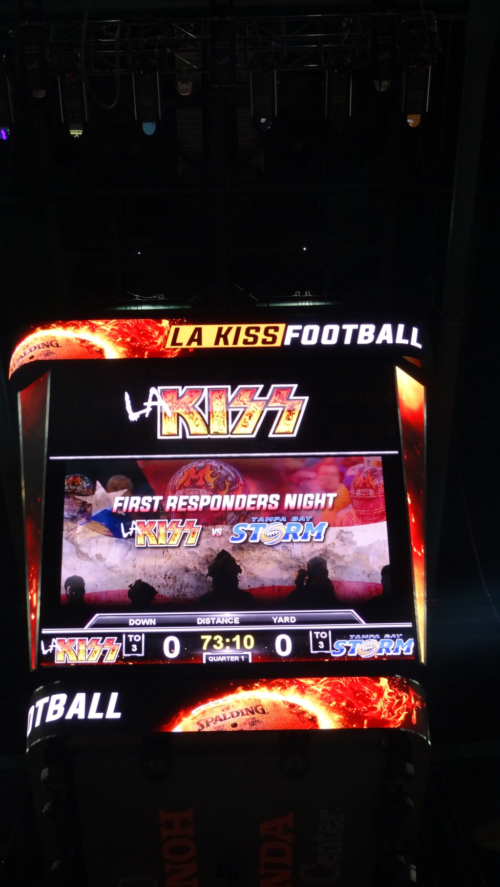 LA KISS GAME FIRST RESPONDERS NIGHT, TEDDY BEAR TOSS and LA KISS HOUSE&nbsp;BAND