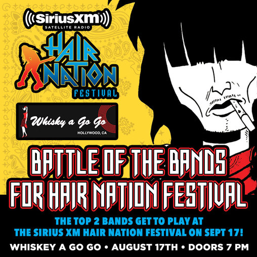 Hair Nation Festival – Battle of the Bands   *Lineup Announced*&nbsp;8/17/16