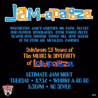 Ultimate Jam Night The Whisky&nbsp;8/9/2016