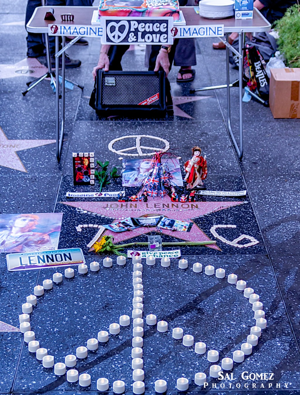 John Lennon Public Birthday Celebration at Hollywood Walk of Fame Star&nbsp;10/9/2016