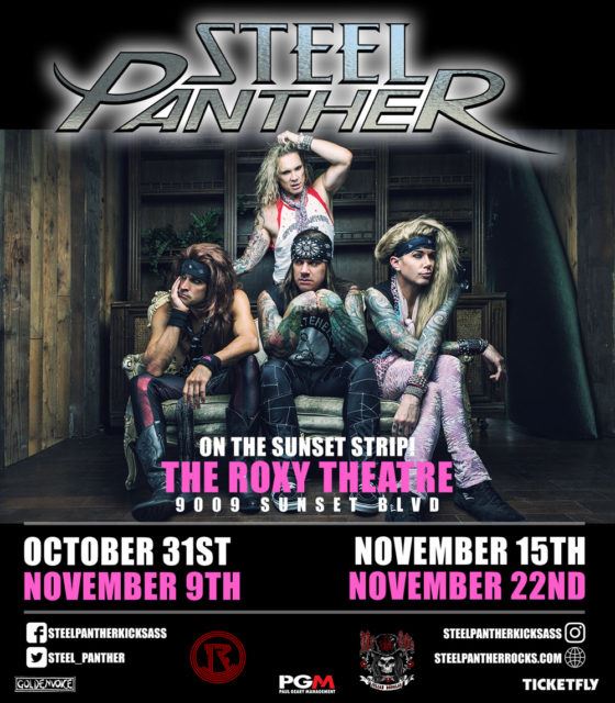 steelpantherroxyresidency2016poster