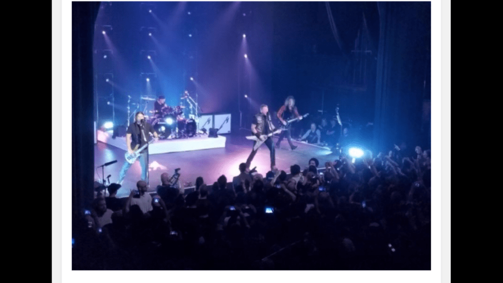 METALLICA The Fonda Theater 12/15/2016 Hardwired…for the&nbsp;Holidays!