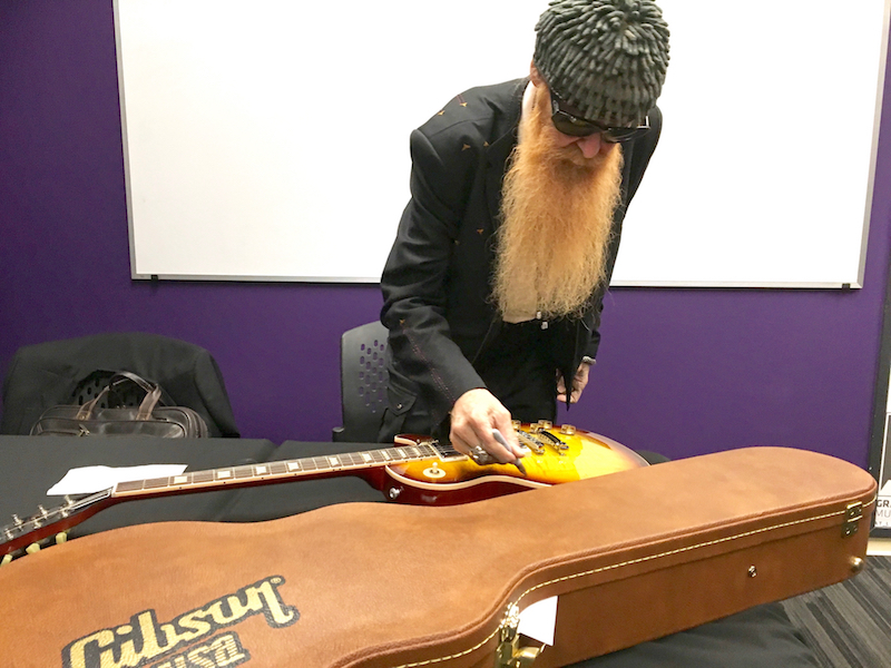 Bid on Gibson Guitar Autographed by Billy Gibbons of ZZ Top For Ovation Music Fund&nbsp;Charity
