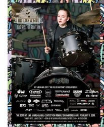 2017 “HIT LIKE A GIRL” International Drumming Competition and Sponsor&nbsp;Information