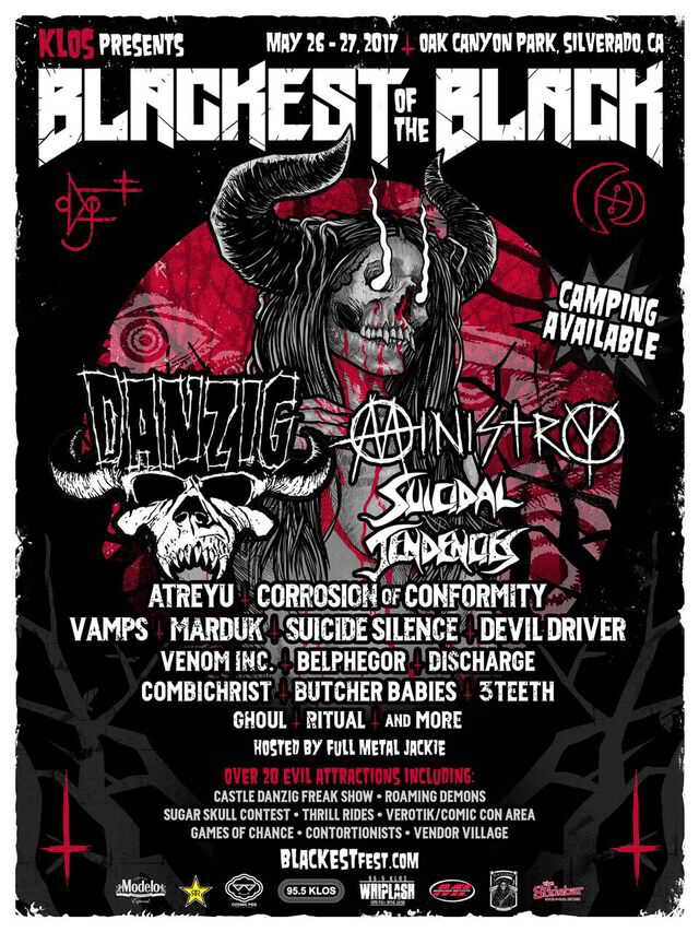 BLACKEST OF THE BLACK DESTINATION FESTIVAL PRESENTED BY&nbsp;DANZIG