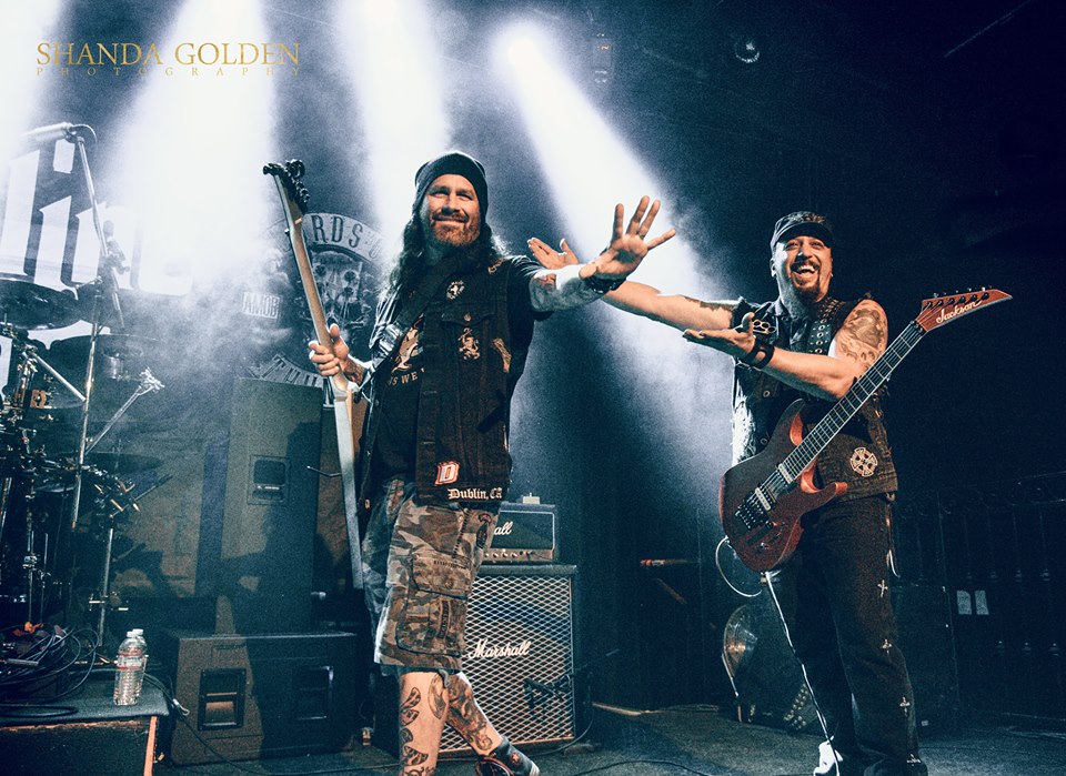 Adrenaline Mob at Slim’s in San Francisco with Phil Demmel of Machine Head Guesting on Encore 7/3/2017 Pics and Interview by Shanda&nbsp;Golden