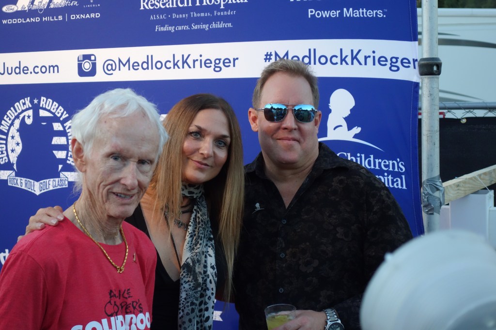 Red Carpet Interviews From 10th Annual Scott Medlock – Robby Krieger All Star Concert Benefiting St. Jude Children’s Research  8/27/2017 Saddle Rock&nbsp;Ranch