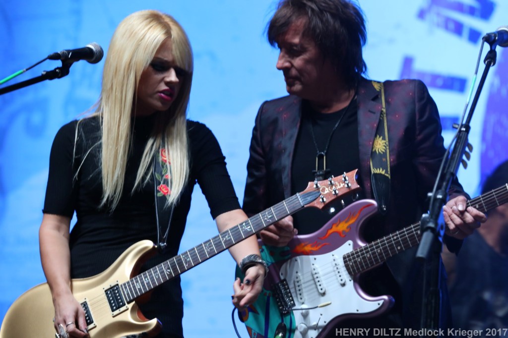 Richie Sambora and Orianthi 10th Annual Scott Medlock – Robby Krieger All Star Concert Benefiting St. Jude Children’s Research 8/27/2017 Saddle Rock Ranch Photos by Henry&nbsp;Diltz