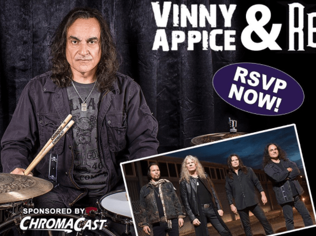 Vinny Appice and Resurrection Kings Free Live Performance at GoDpsMusic This Friday October 13 in Newbury Park,&nbsp;CA