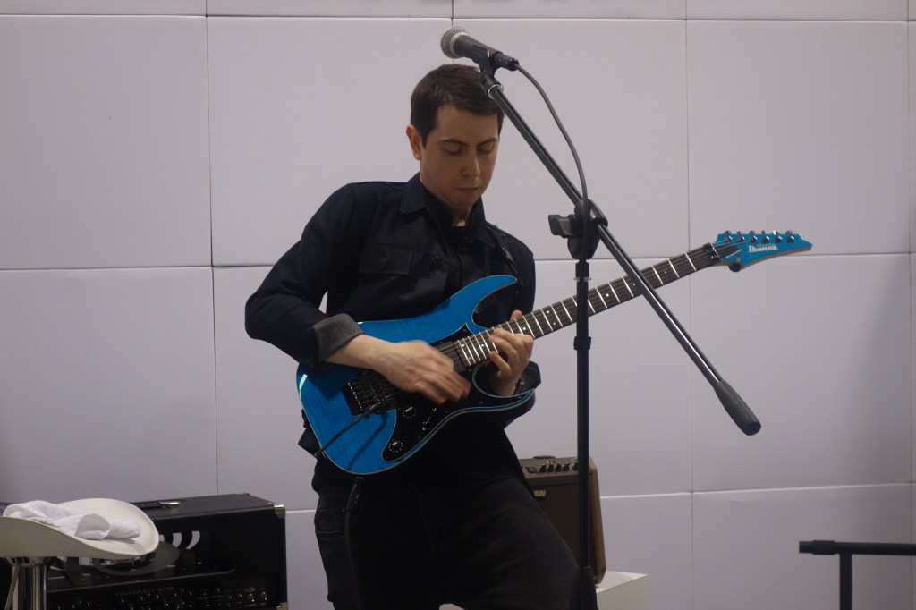Thomas McRocklin NAMM Clinic Fishman Booth&nbsp;2018
