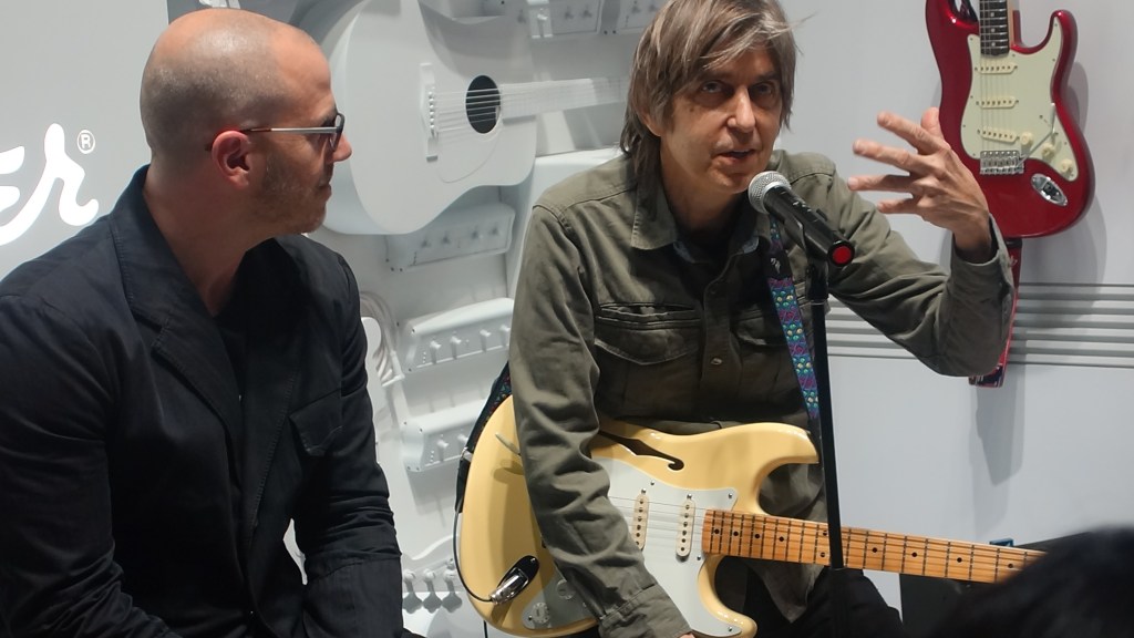 ERIC JOHNSON FENDER Q&A Eric Johnson-Signature-Stratocaster-Thinline DEMO NAMM&nbsp;2018