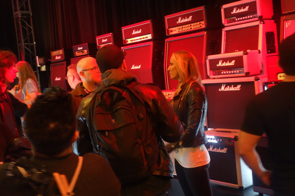 NITA STRAUSS at MARSHALL NAMM Anaheim,&nbsp;CA2018