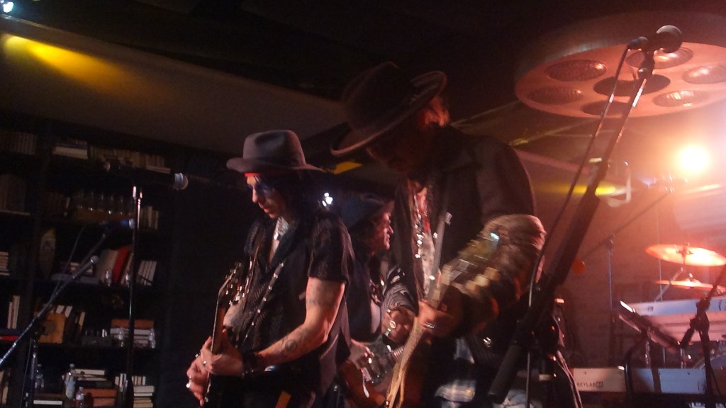 JOHNNY DEPP JOE PERRY TOMMY HENRIKSEN GLEN SOBEL STEVE FERLAZZO DAN SOUNDCHECK LUCKY STRIKE LIVE&nbsp;1/31/2018