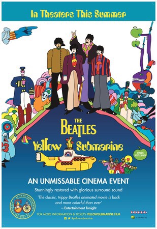 The Beatles: ‘Yellow Submarine’ In Theaters Across North America This July To Celebrate 50th&nbsp;Anniversary