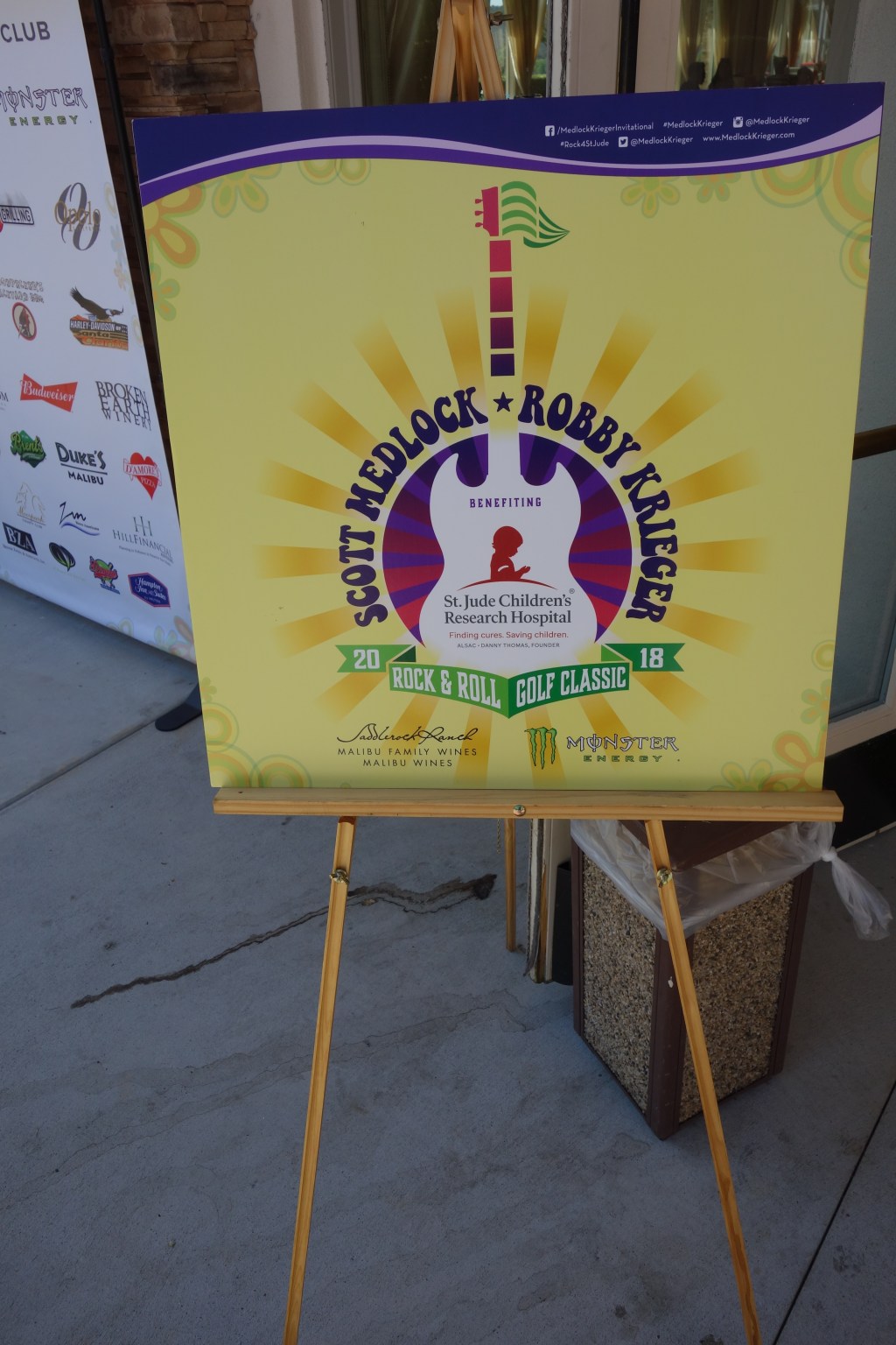 DENNIS QUAID with ROBBY KRIEGER JOHN DENSMORE JASON SCHEFF MEDLOCK KRIEGER SADDLEROCK RANCH CONCERT and GOLF TOURNAMENT Moorpark OCTOBER&nbsp;2018