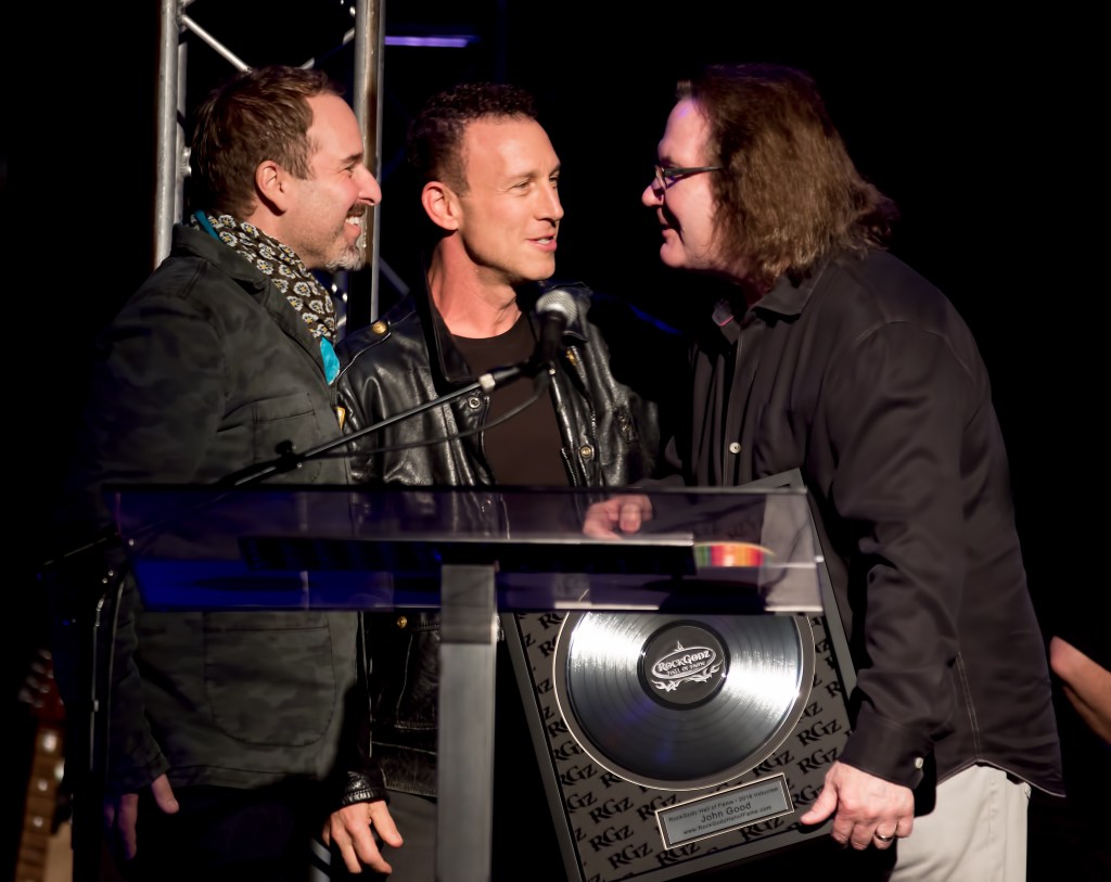 JOHN GOOD Inducted Into RockGodz Hall of Fame Canyon Club Agoura Hills, CA&nbsp;11/18/2018