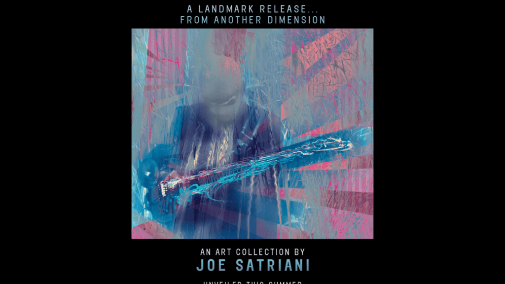 Joe Satriani to Release Artwork at SceneFour Guitar Art Gallery This&nbsp;Summer