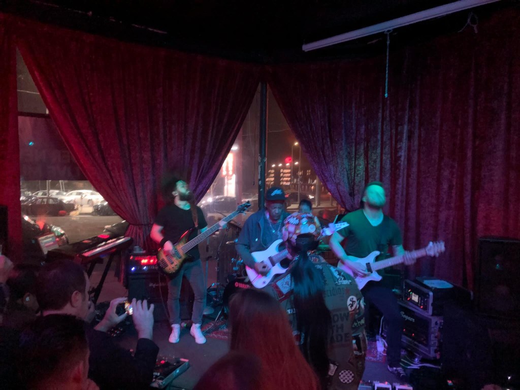 Tony MacAlpine at Universal Bar and Grill, Los Angeles, CA, USA The Electric Illusionist Tour&nbsp;2020