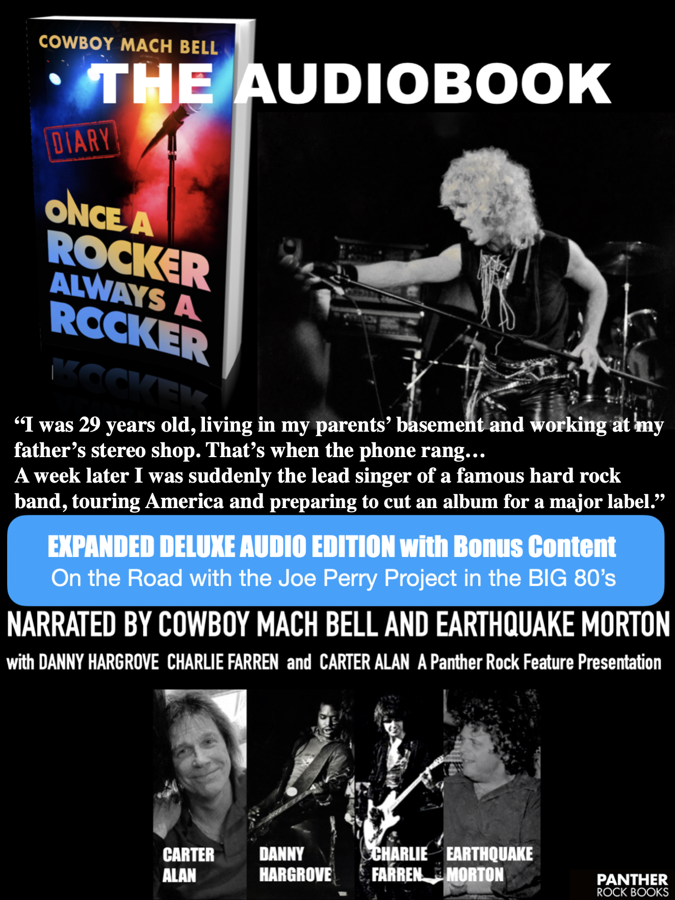 Once A Rocker Always A Rocker Cowboy Mach Bell/ Joe Perry Project/”Once a Rocker Always a Rocker: A ...