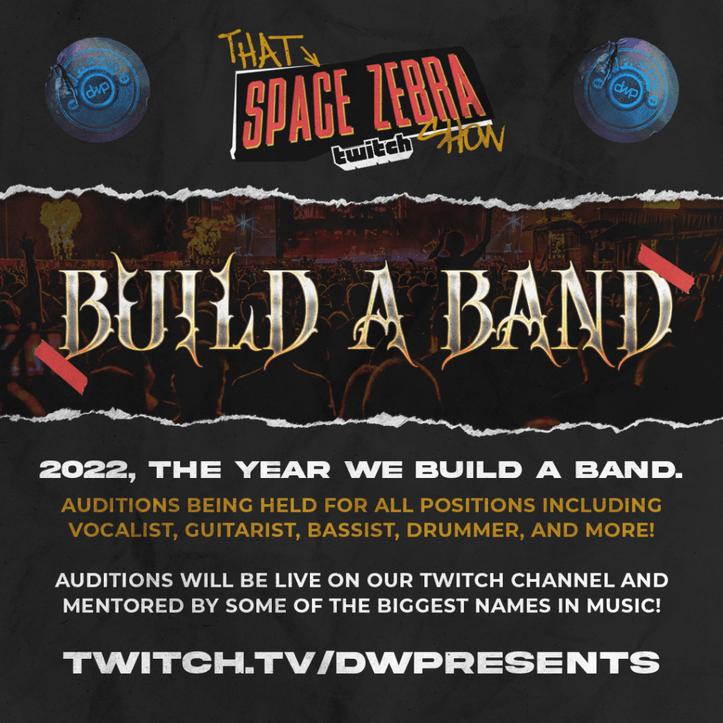 DWPresents is Building a Band on&nbsp;Twitch