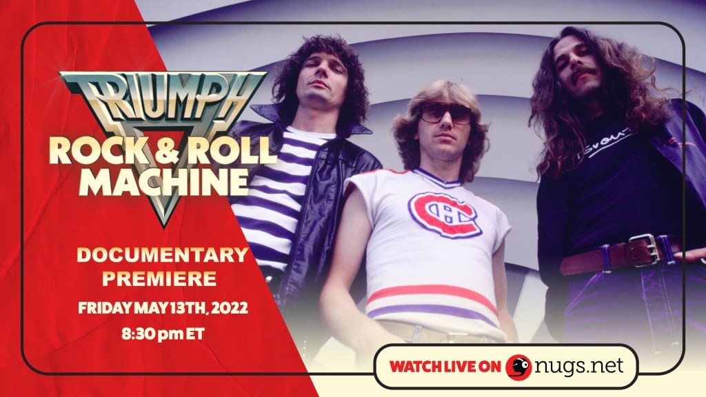 Triumph ‘Rock & Roll Machine’ Feature Documentary Global Premiere Announced for May&nbsp;13