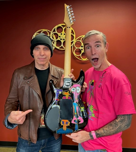 Joe Satriani Collaborates with Bonvillain Design Studio on Guitar Being Auctioned for&nbsp;Charity