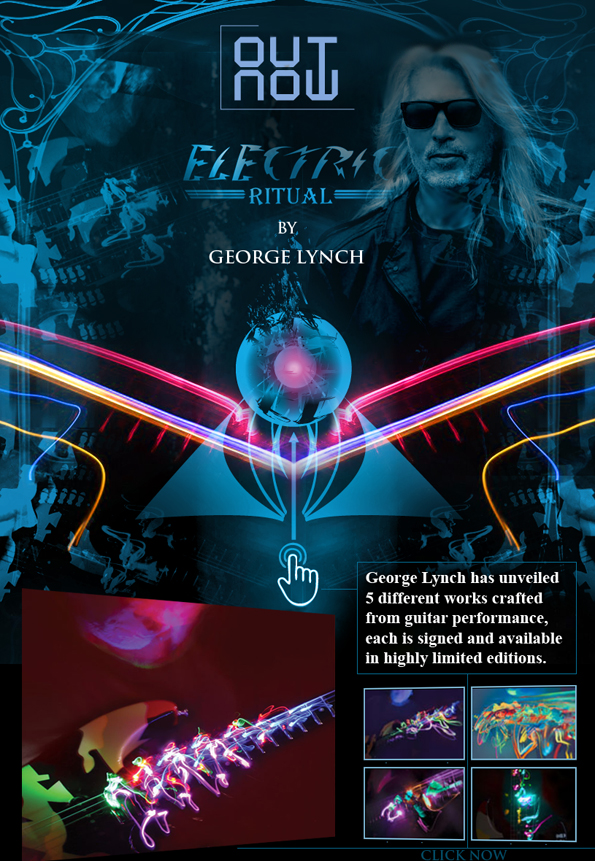 George Lynch Unveils Art Collection with&nbsp;SceneFOUR