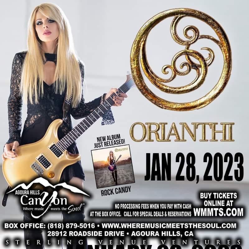 Orianthi with Tracii Guns Canyon Agoura January&nbsp;2023