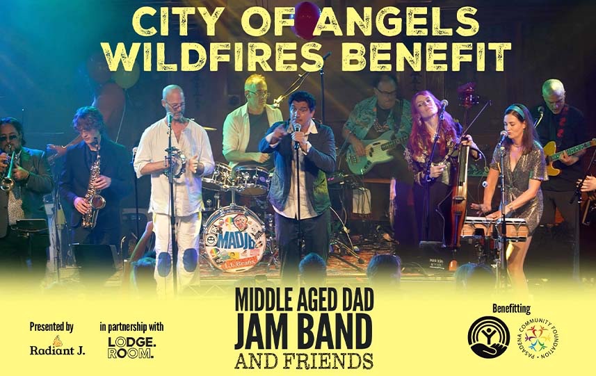 City of Angels Wildfires Benefit featuring Weird Al, Jeff Ross, Ken Marino, Will Forte and more at The Lodge Room Tuesday, February&nbsp;11