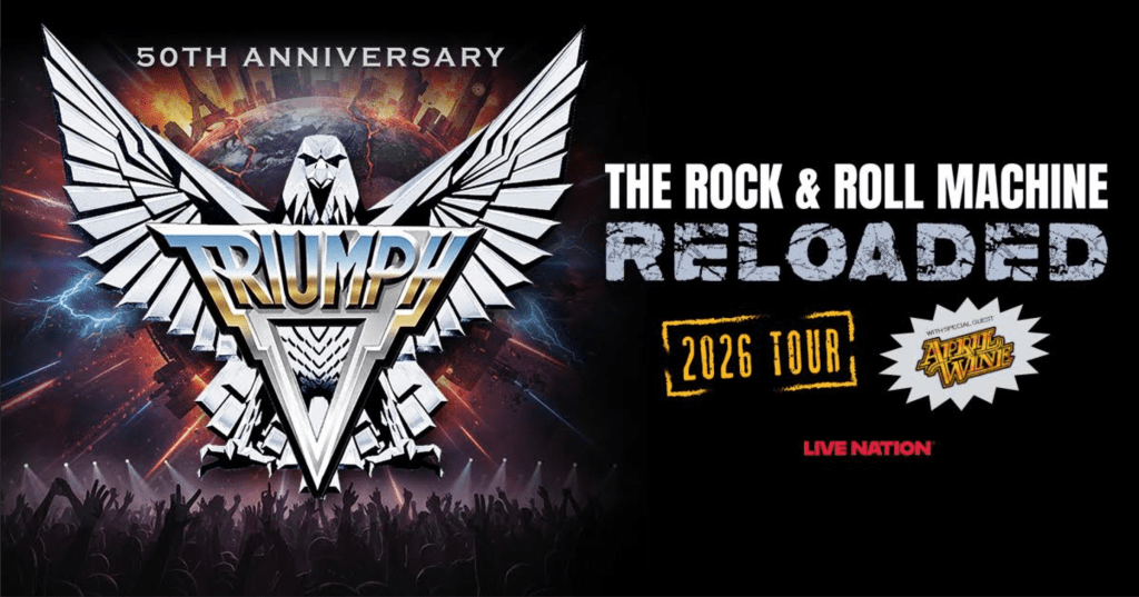 TRIUMPH ANNOUNCES FIRST TOUR IN 30 YEARS WITH 50TH ANNIVERSARY NORTH AMERICAN TOUR